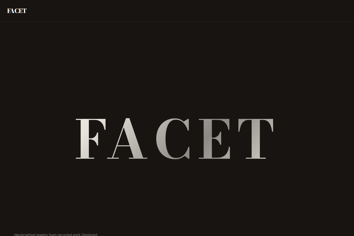 FACET template preview